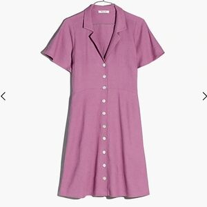 Madewell womens mini shirt dress size 8